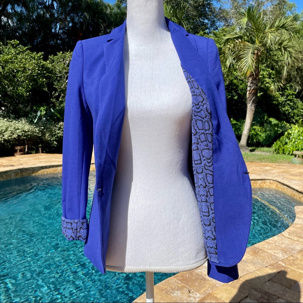 NWOT! Laundry Blue Jacket - Picture 9 of 9